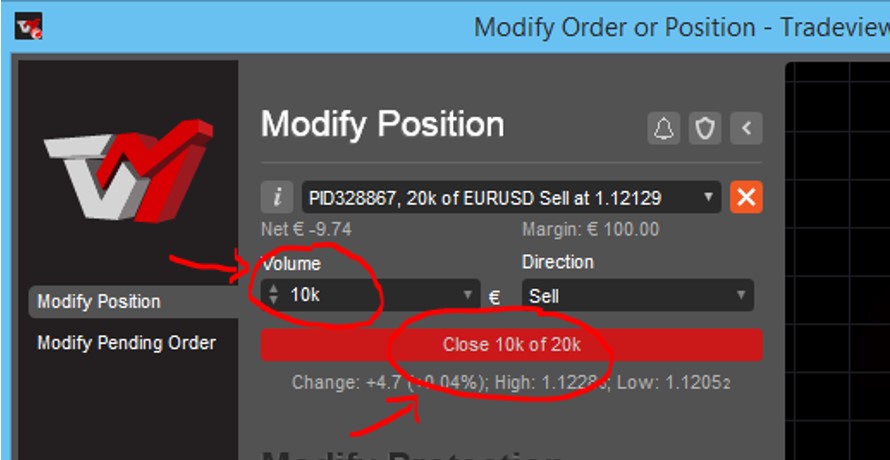 How to Partially Close your Trades on your Trading Platform